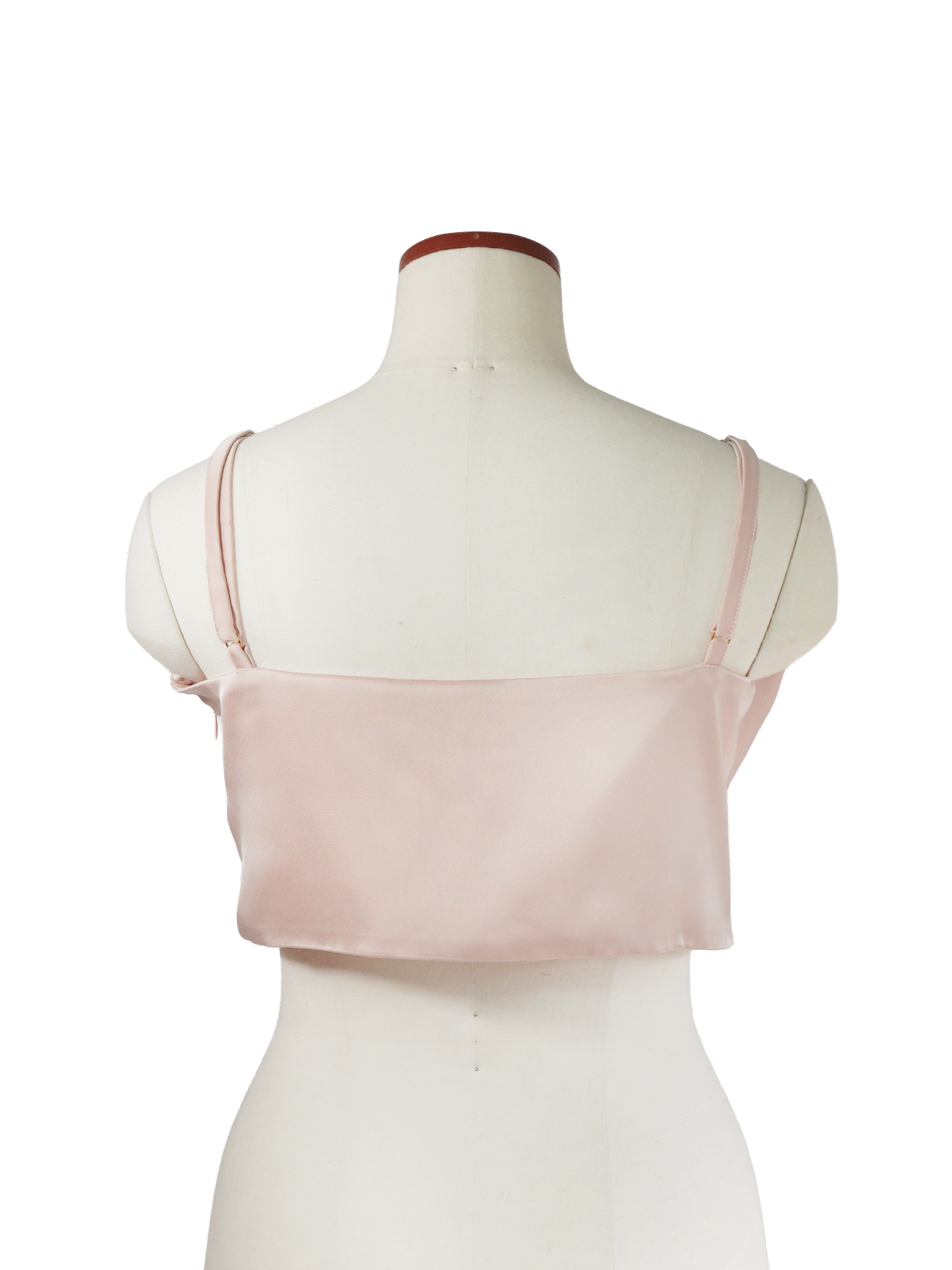 DOUBLE SATIN BIG RIBBON CAMISOLE TOP