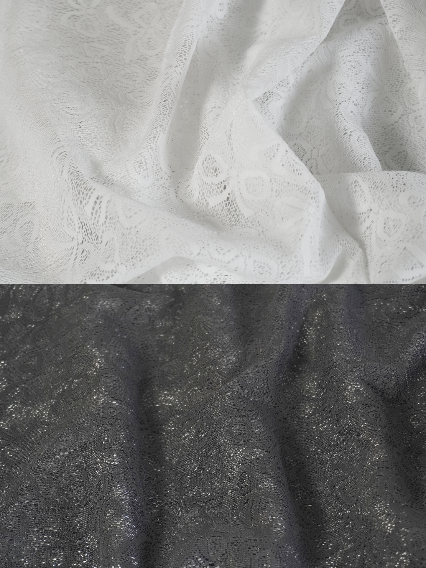 RIBBON PATTERN LACE TOP