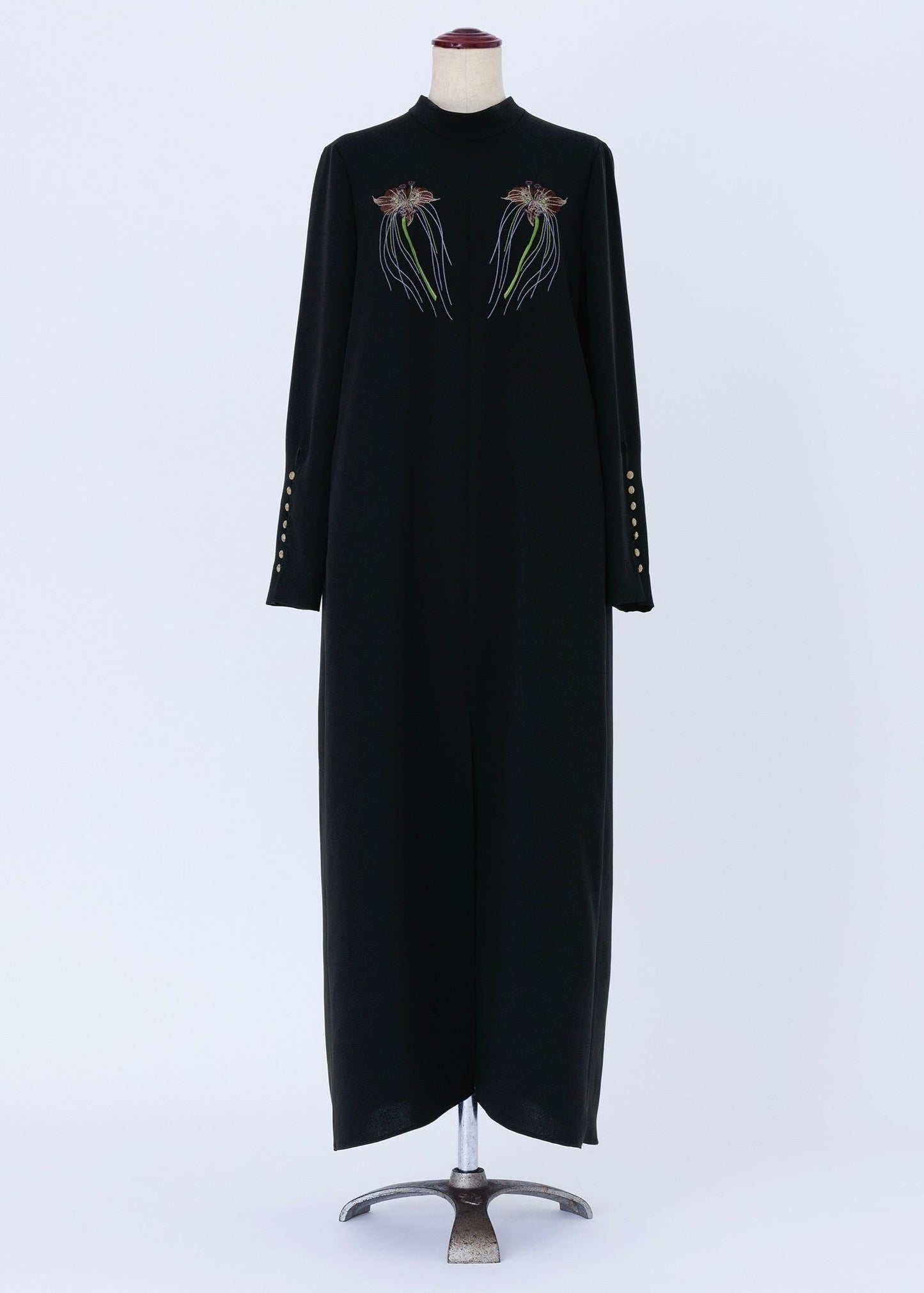 black cat powdery/one-piece black
