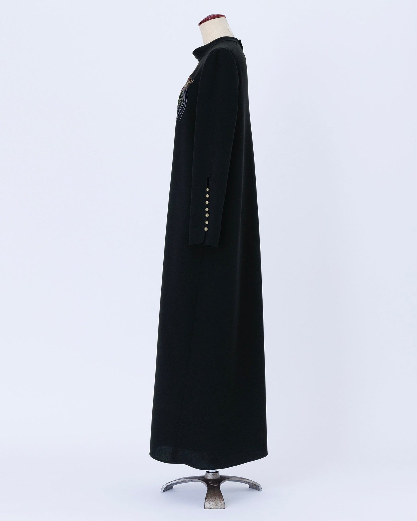 black cat powdery/one-piece black