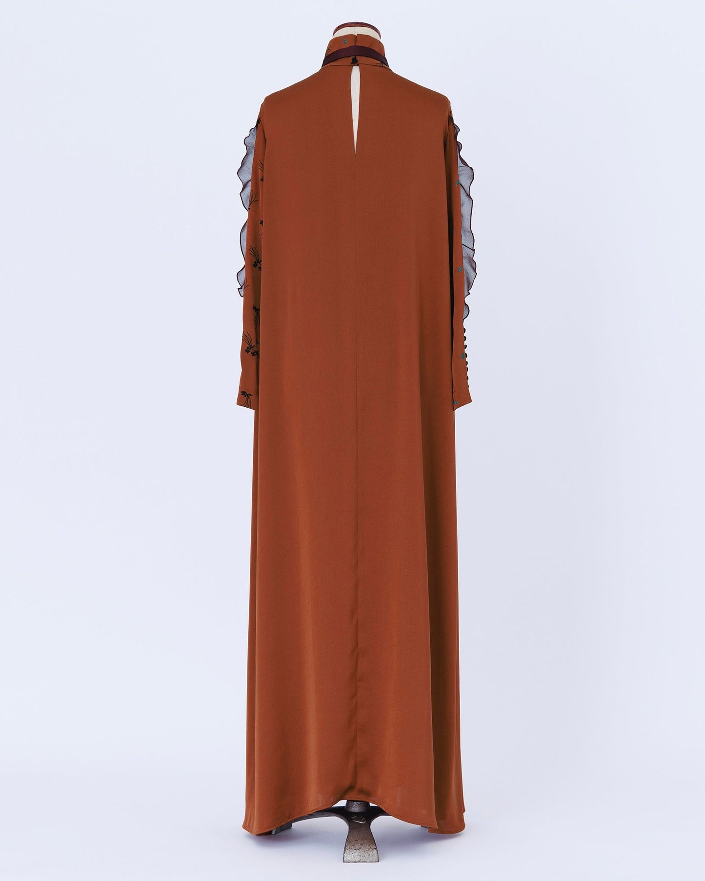 yeux de chat satin/one-piece brown(× wine)