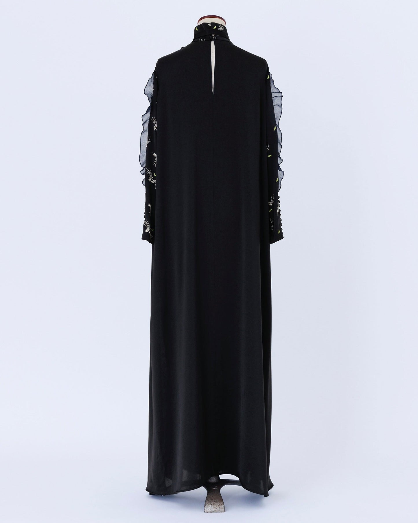 yeux de chat satin/one-piece black(× navy)
