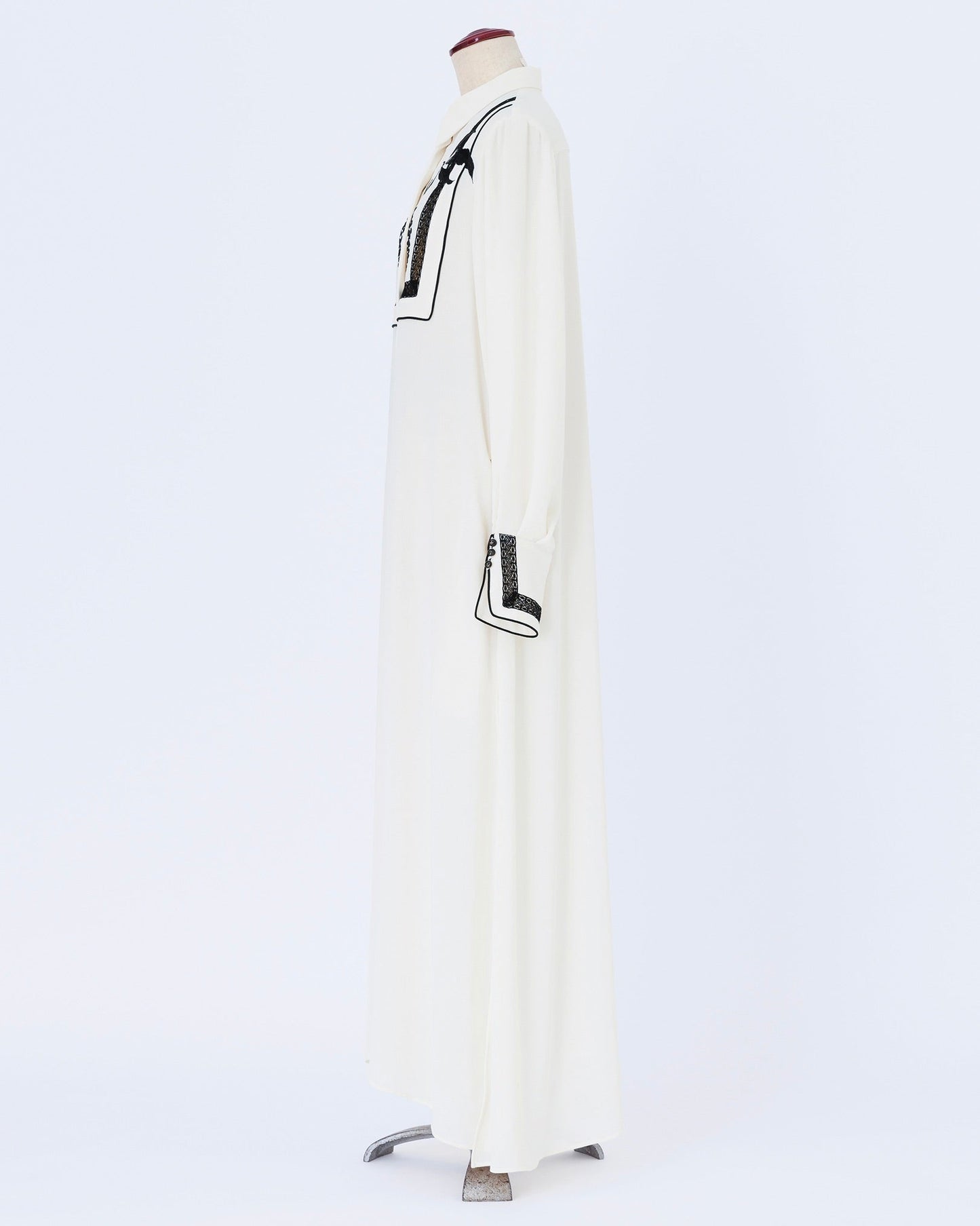 ink berry georgette/one-piece white