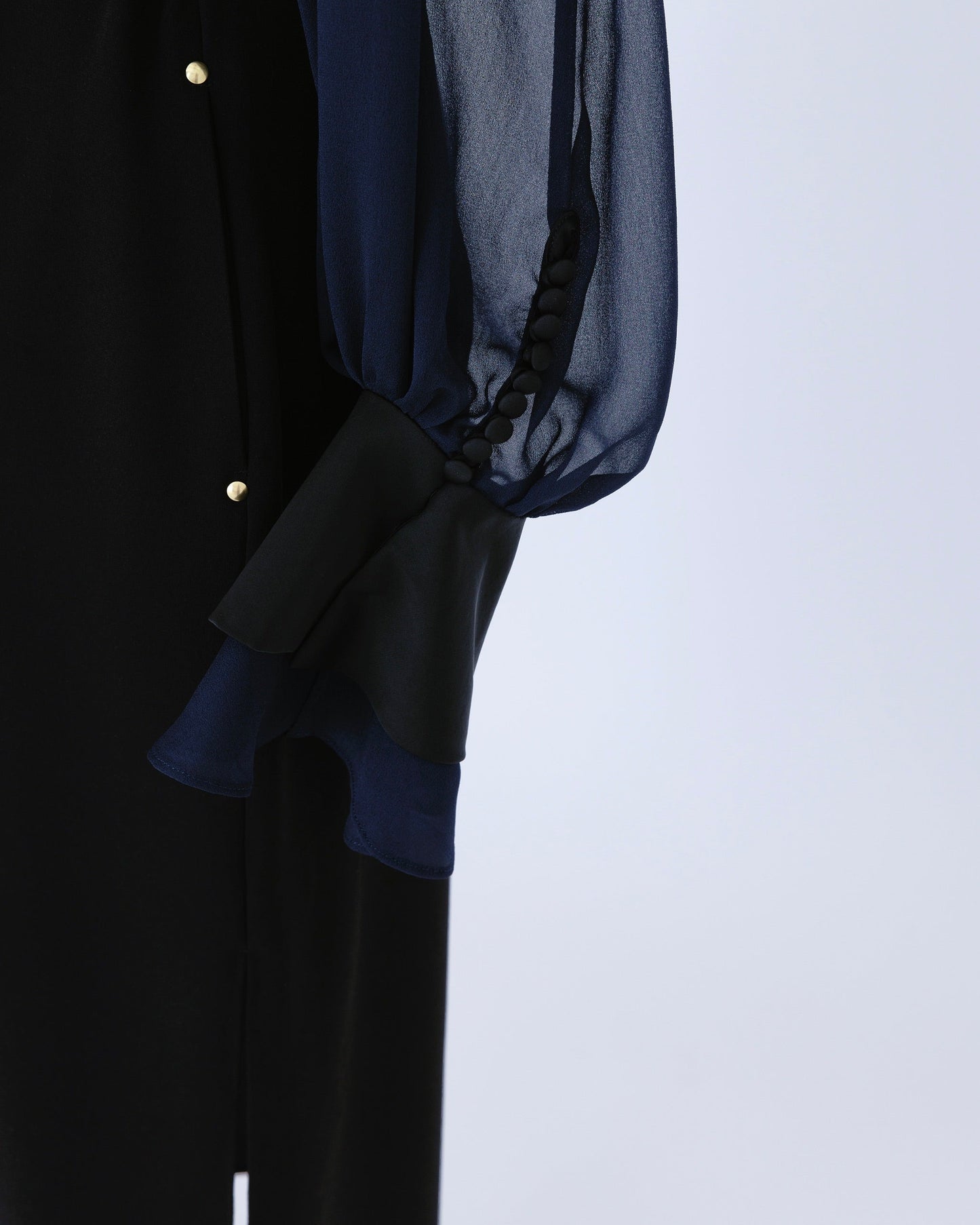 ink berry back satin/one-piece black