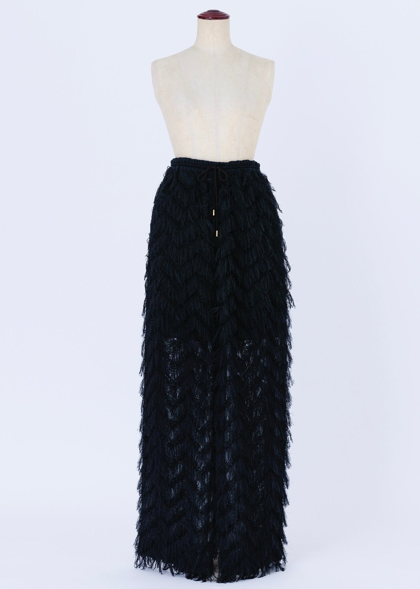 受注 JQ fringe/pants black