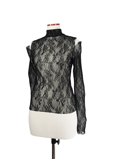 STRETCH LACE TOP