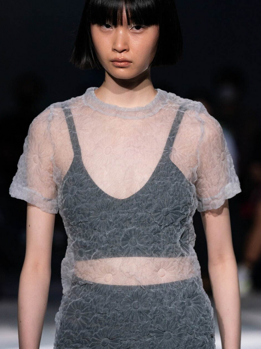 3D FLOWER TOP