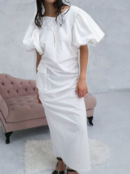 BROAD  BALLON DRESS
