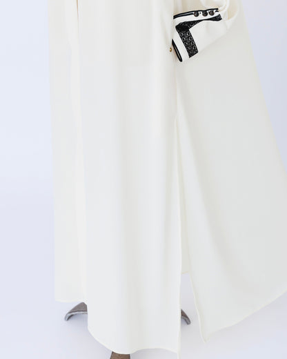 ink berry georgette／one-piece white